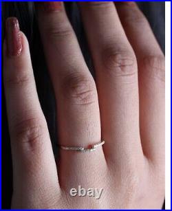 0.47ct Natural Round Diamond 14K Solid Yellow Gold Wedding Anniversary Band Ring