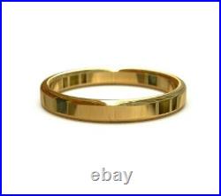 14K Yellow Gold Bands 3 mm gold Band 14k Solid yellow gold bands Wedding bands