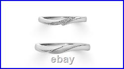 14k White Gold Natural Diamond Wedding Couple Band Solid 0.10 Carat Round Shape