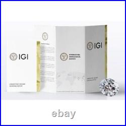 Solid 14k Rose Gold Diamond Ring 1.60 Ct Round IGI GIA Lab Grown Engagement Band