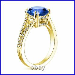 Solid 18K Gold Band Natural 1.75 Ct Diamond Gemstone Ring Cushion Size M N O