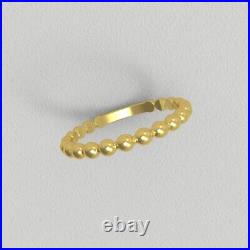 Solid Gold Polished Ring Band 2mm Wide In (YellowithWhite/Rose) 10K/14K All Sizes